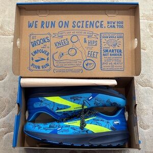 Brooks Men’s Launch 9 Boston Neutral Running Shoe-Nautical Blue